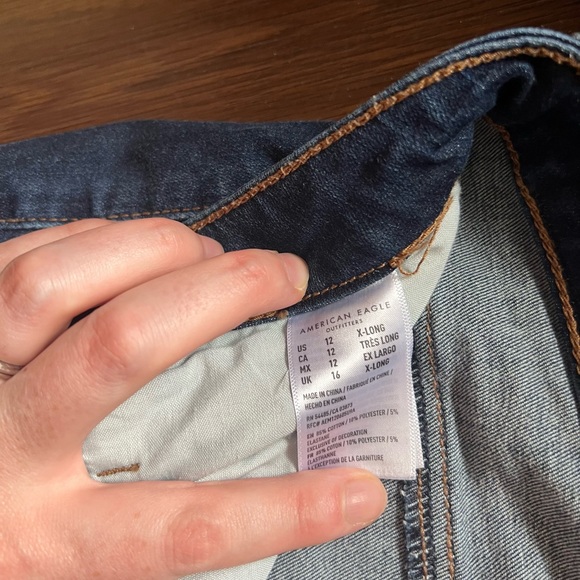 AE X-Long Super High Rise Jeggings - Picture 3 of 4